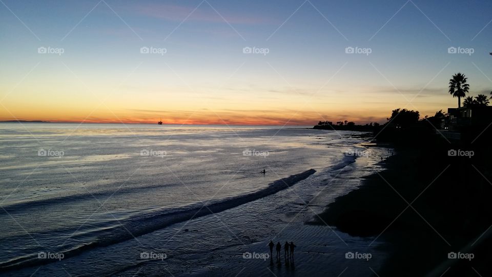 isla vista sunset
