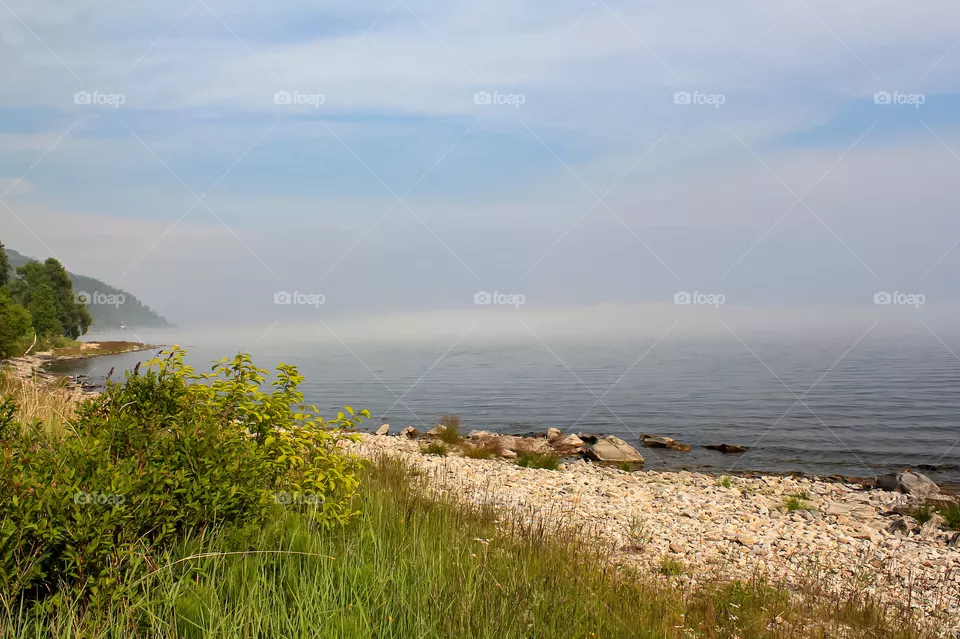 The shore of Baikal.