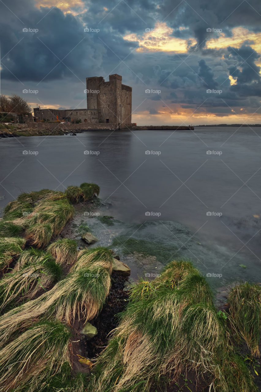 Oranmore Castle sunset