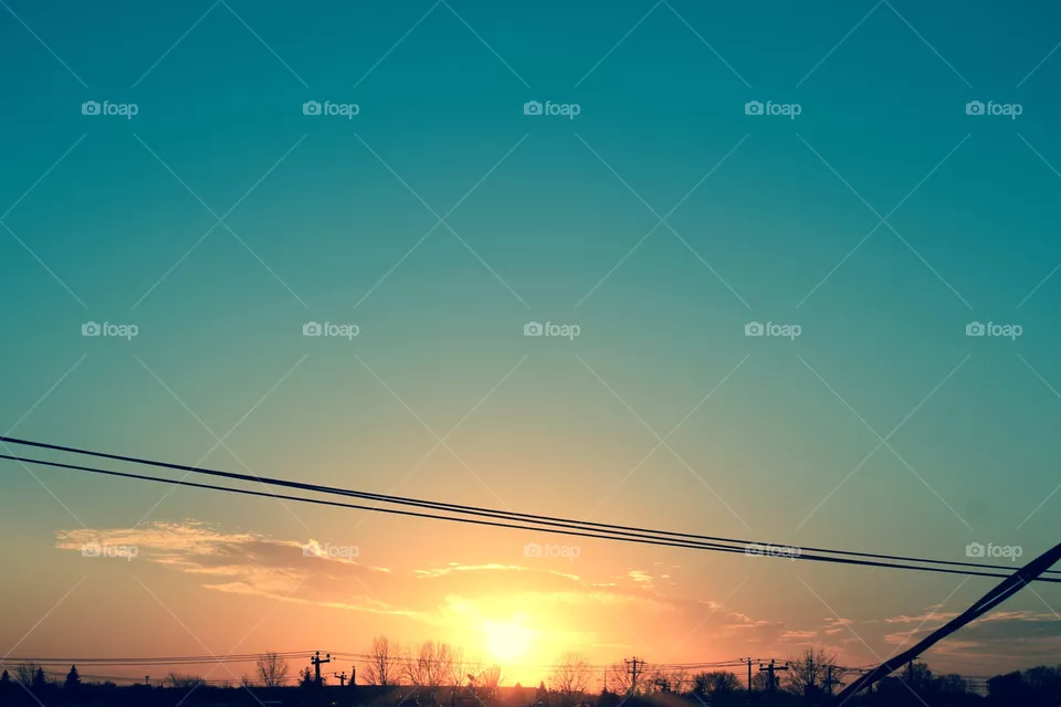 sunset
