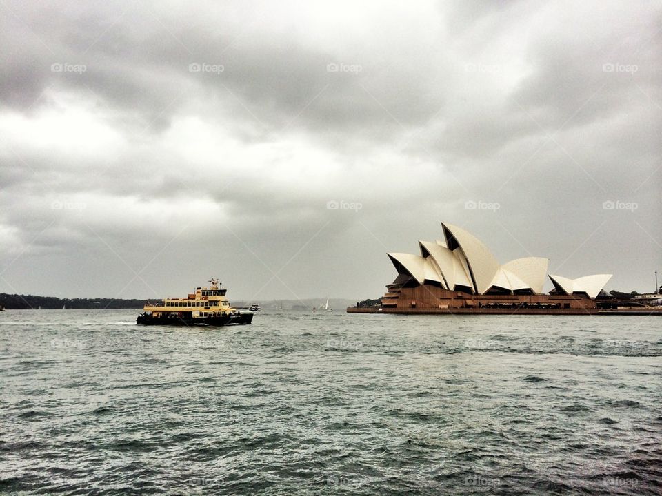 Sydney Ferry and the Opera House