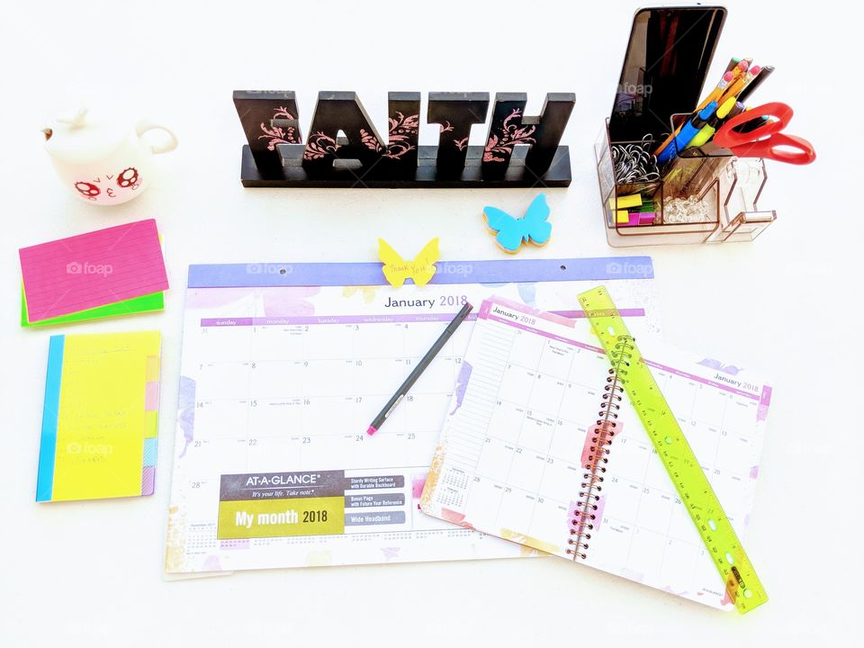 At-A-Glance work space