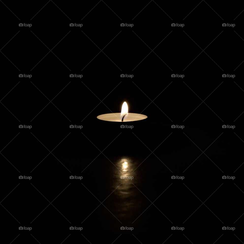 lonely candle