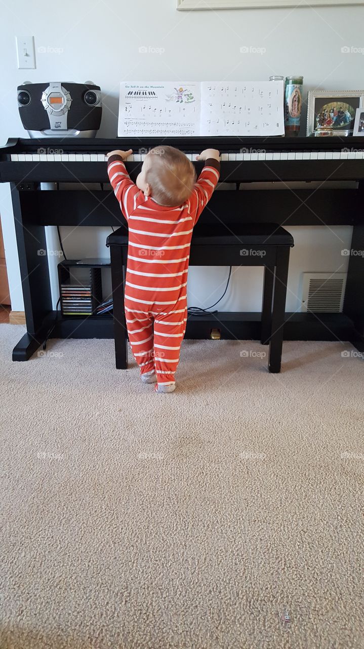 learning to play young