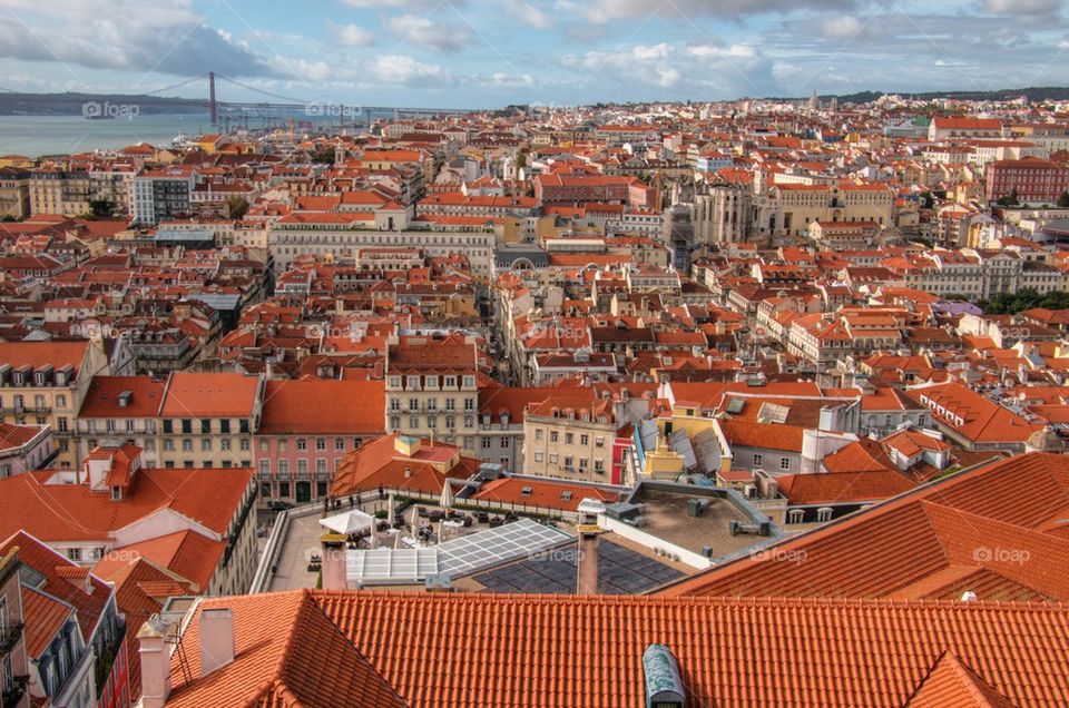 View of lisbon city