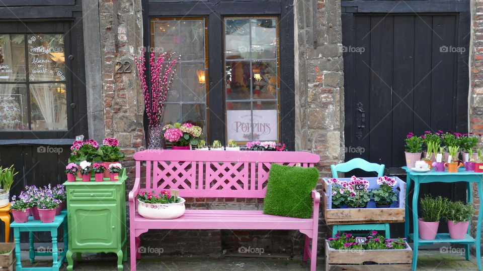 Springtime in the city.