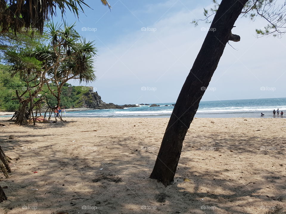 Siung beach