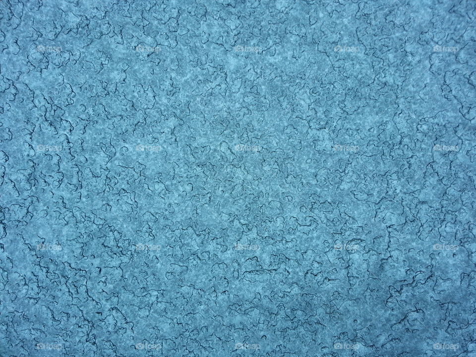 Ice Blue. came out after a Kansas winter storm to find this on one of the window panel of the T-top of my 1998 firebird.