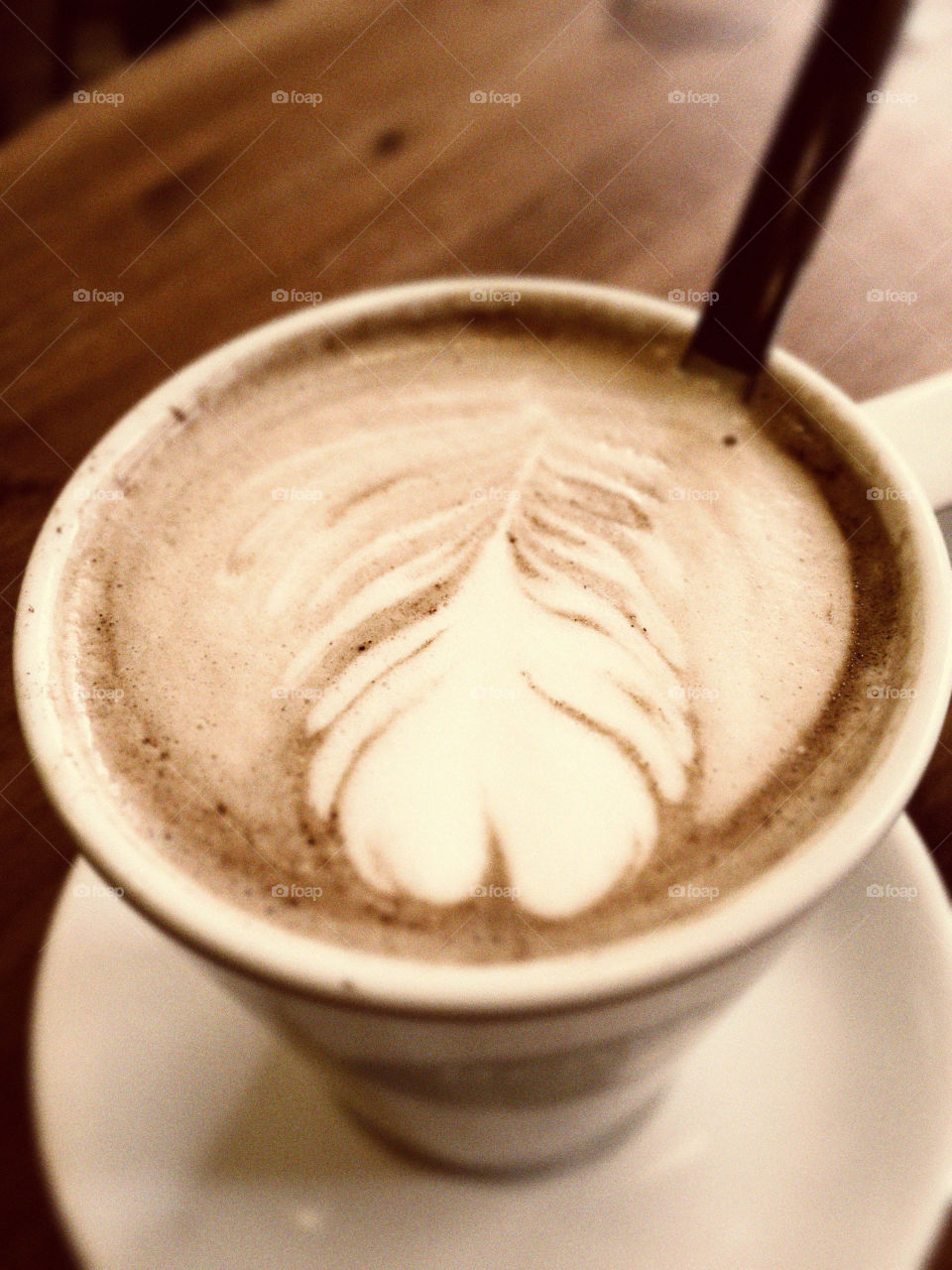 coffee leaf drink spoon by jabbutcher