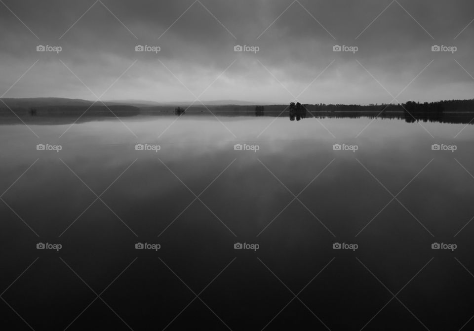 Lake in Dalarna, Sweden