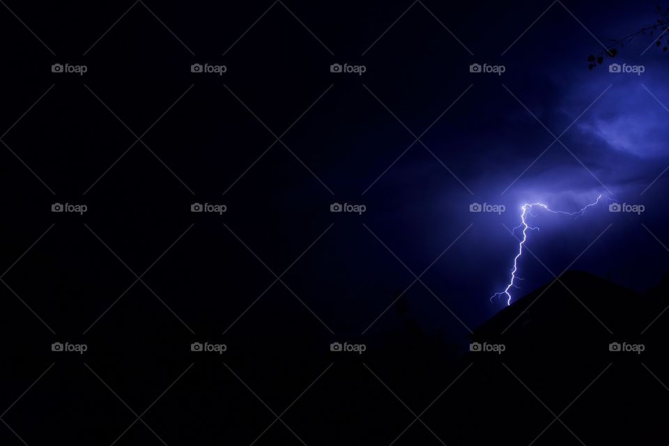 Lightning storm 