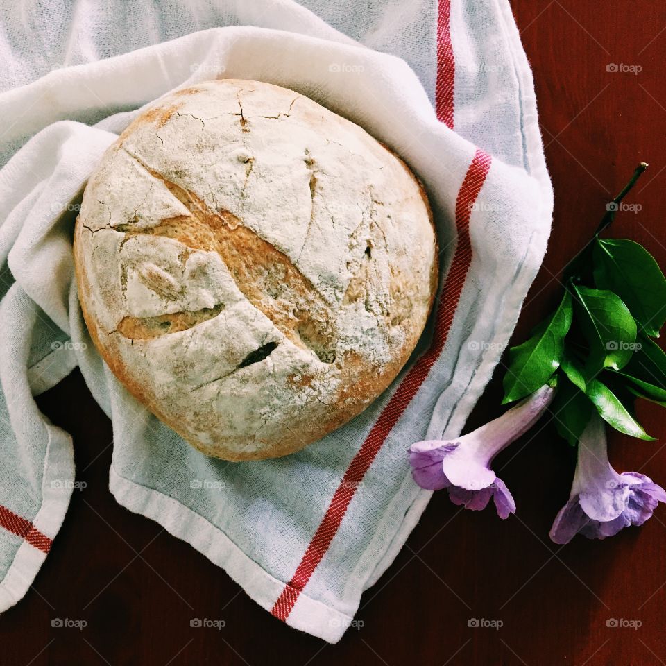 Imperfections of sourdough bread