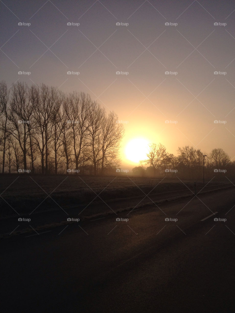 Landscape, Dawn, Sunset, Light, Evening