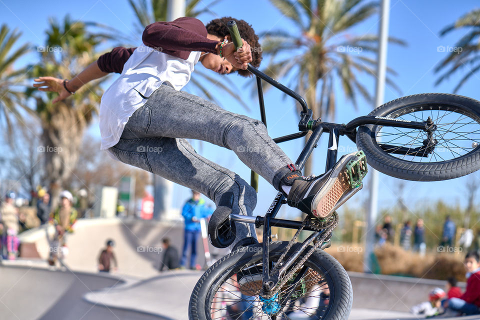 Flying bicycle 