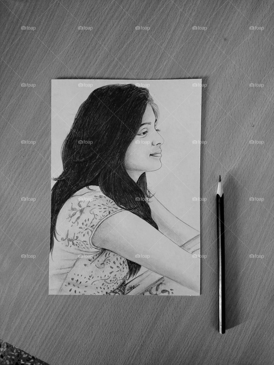 PENCIL DRAWING "my creation"