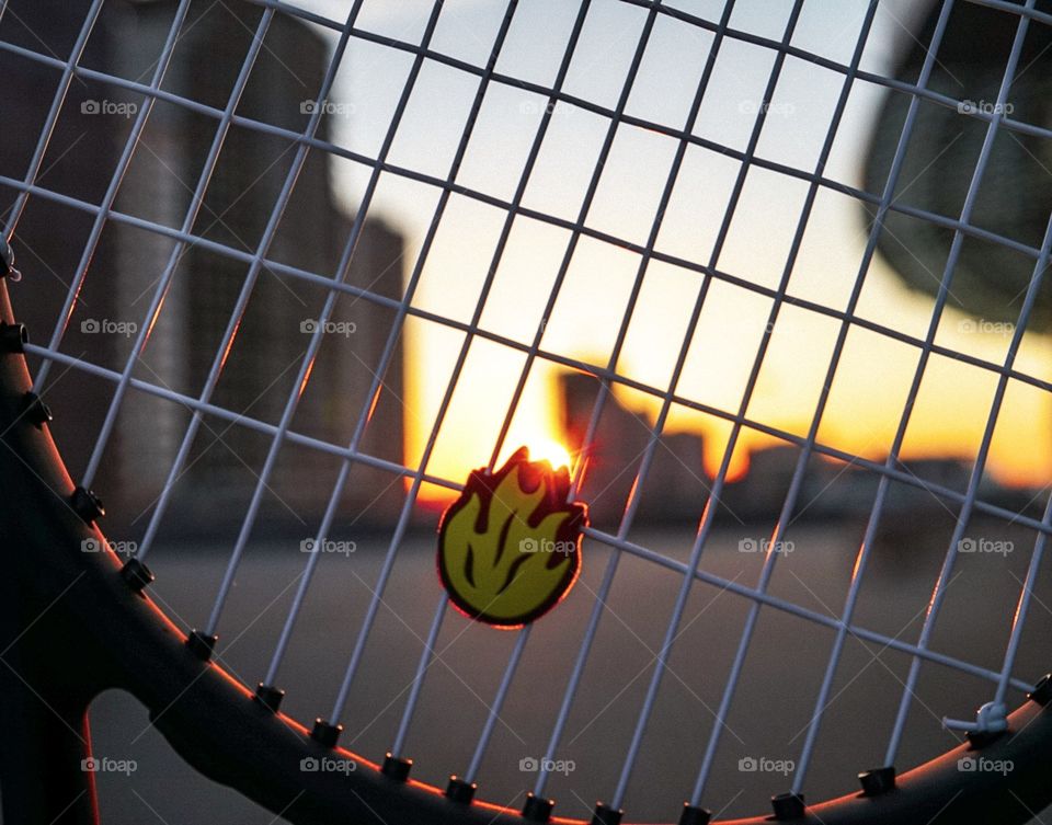 Tennis fire 