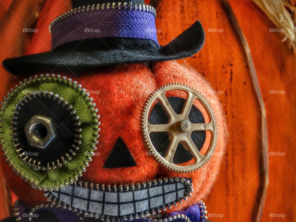 Bizarre Handcrafted Cloth Pumpkin