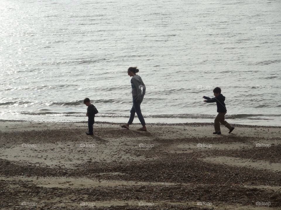 A walk on the beach