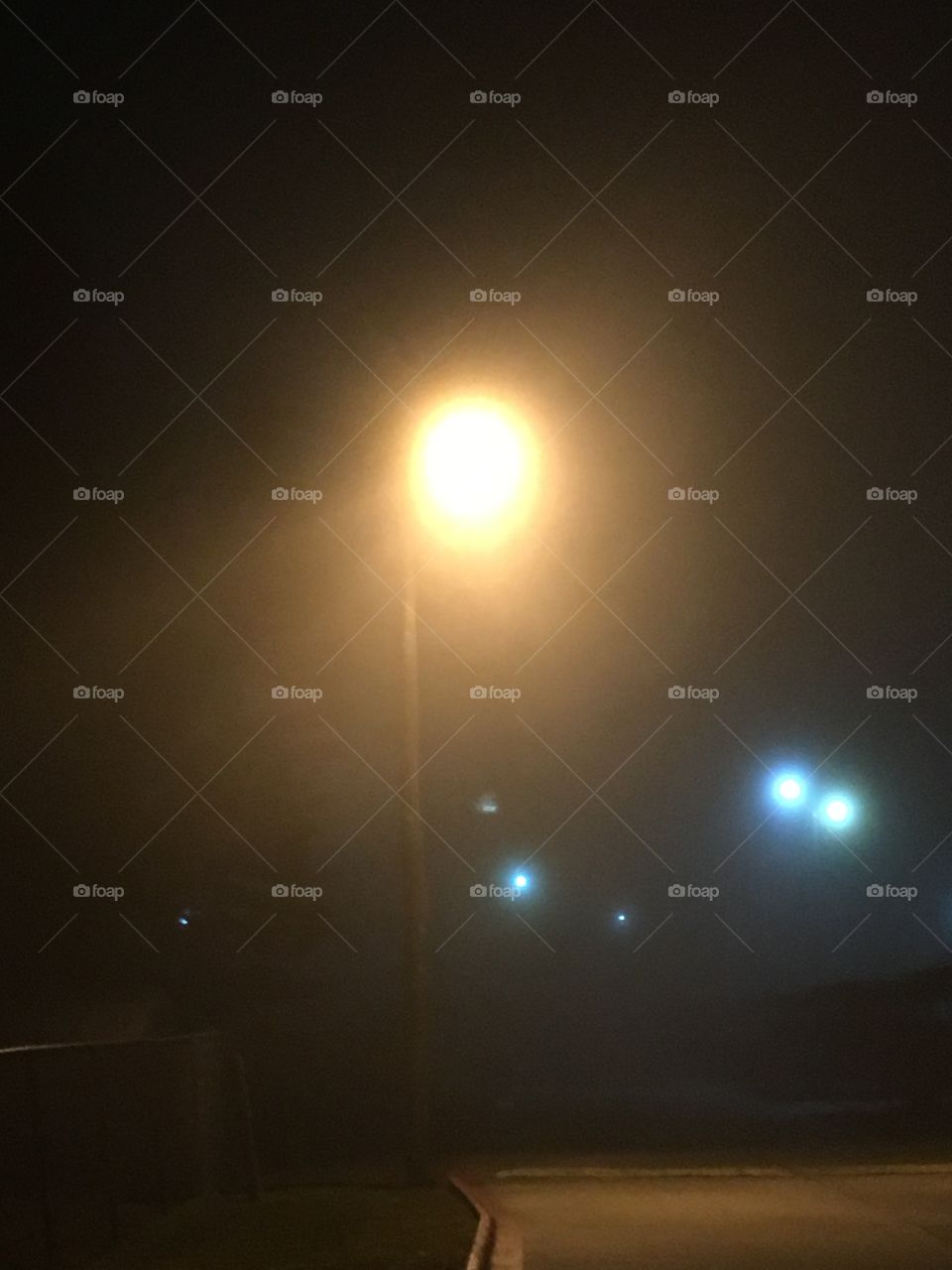 Foggy night 