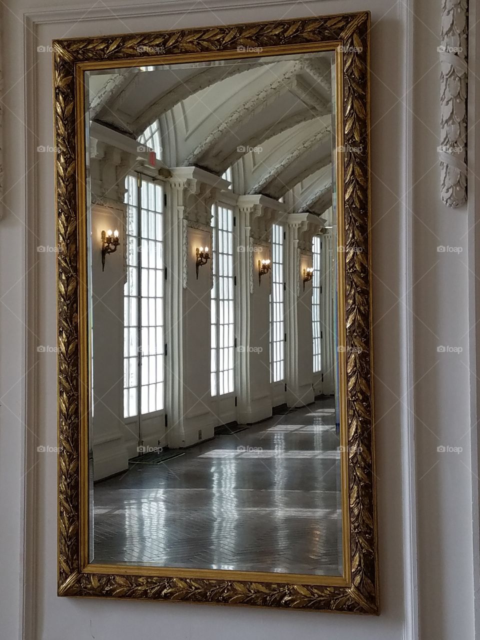Large grand and majestic mirror