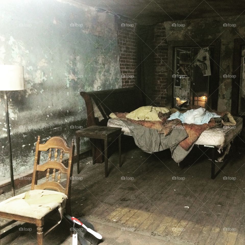 Abandoned bedroom 