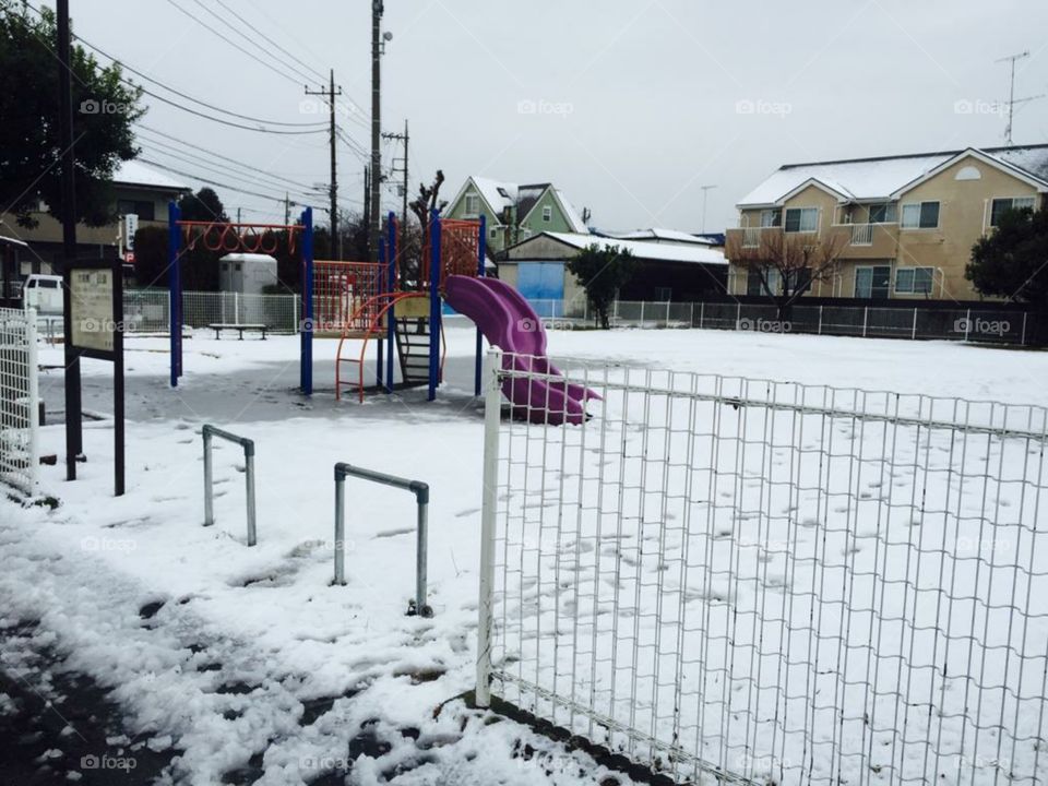 cool climate in snowfall season