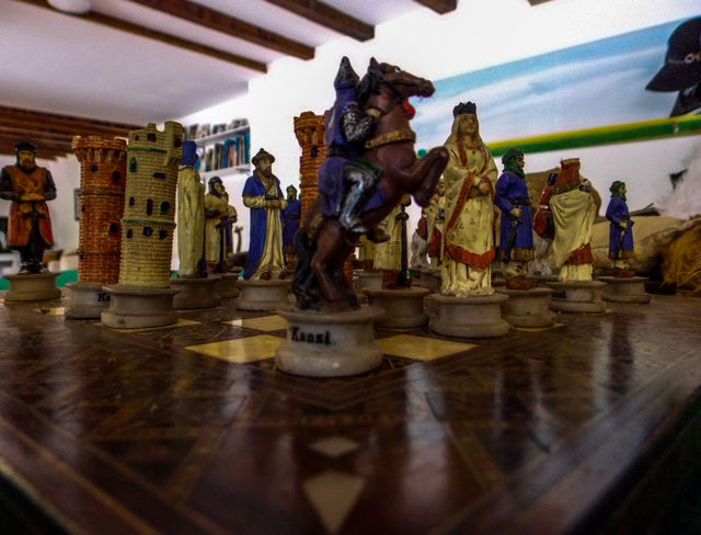 no Tabuleiro que venha o cavalo