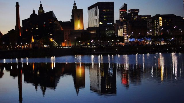 Night scape 
Liverpool
