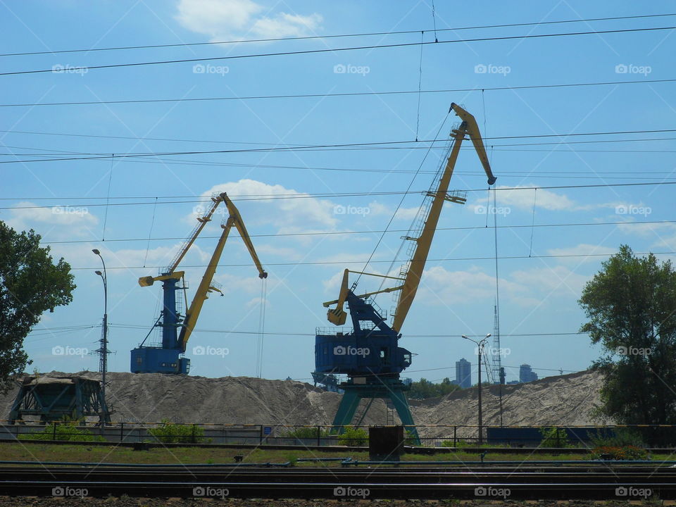 tower cranes