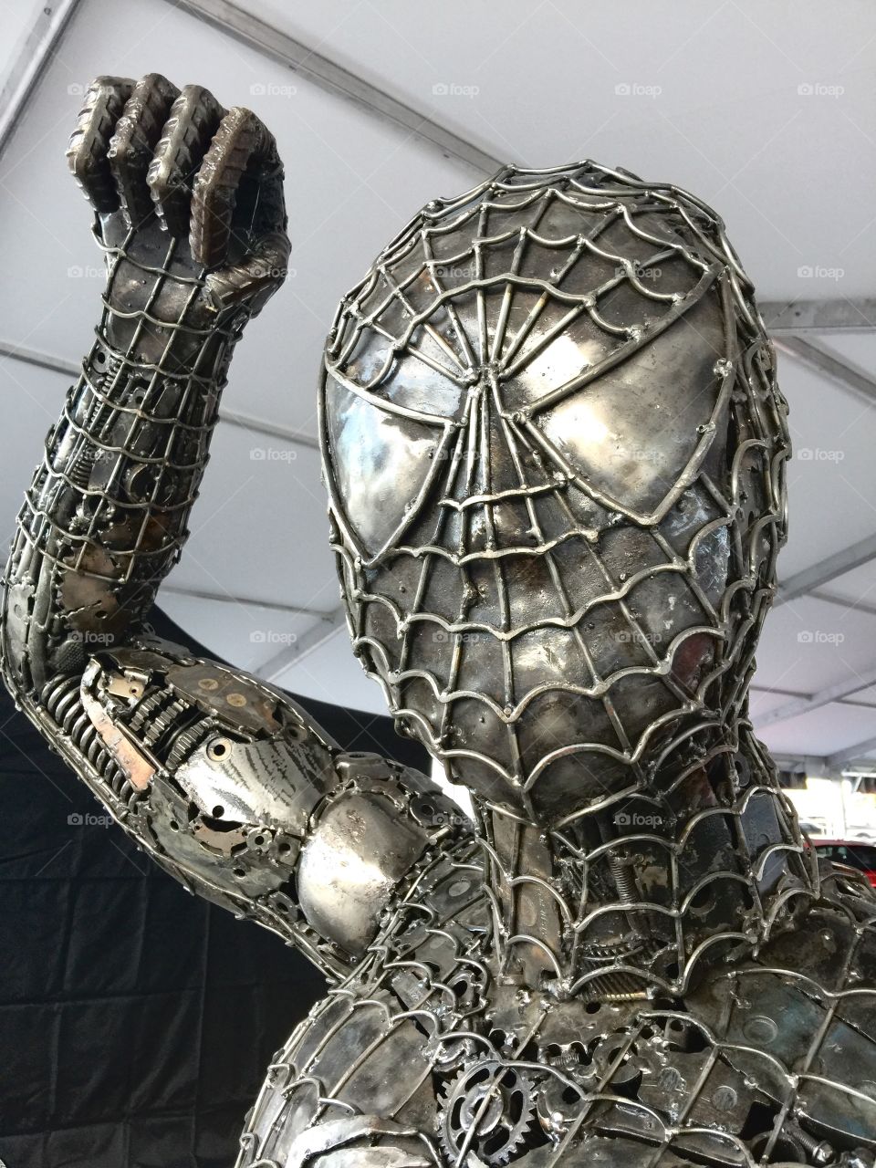 Spiderman Made Of Metal