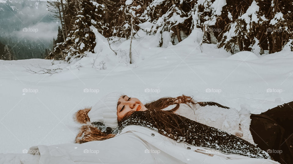 The snow is a dreamland 