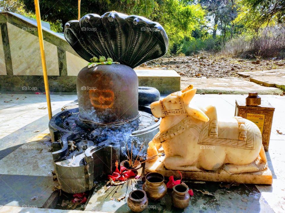 Lord SHIVA with NANDI 🙏