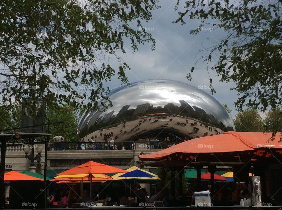 Cloudgate . Known as "The Bean" in Chicago