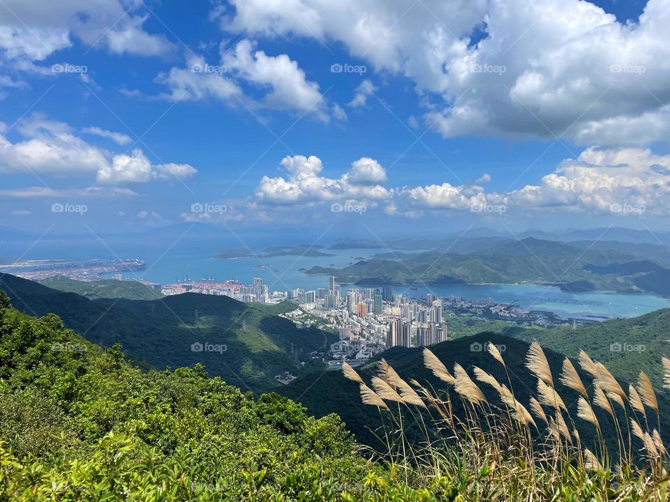 Landscape and Sky City