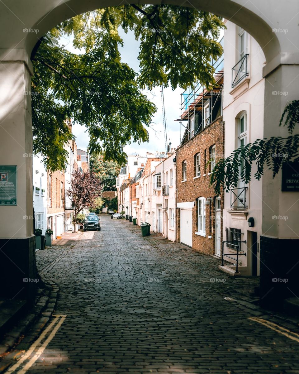 Street view in London