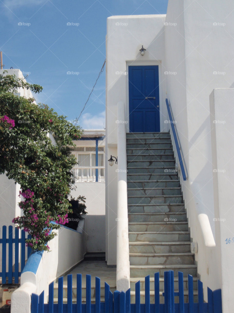 Greek island house
