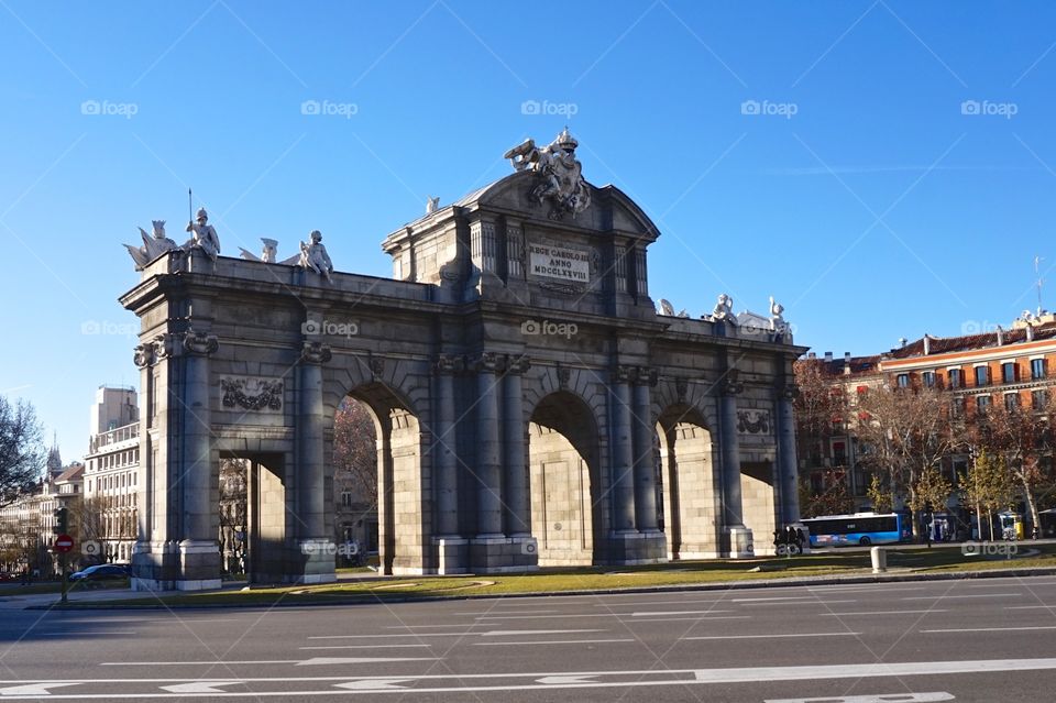 Puerta de Alcalá, Madrid, Spain 