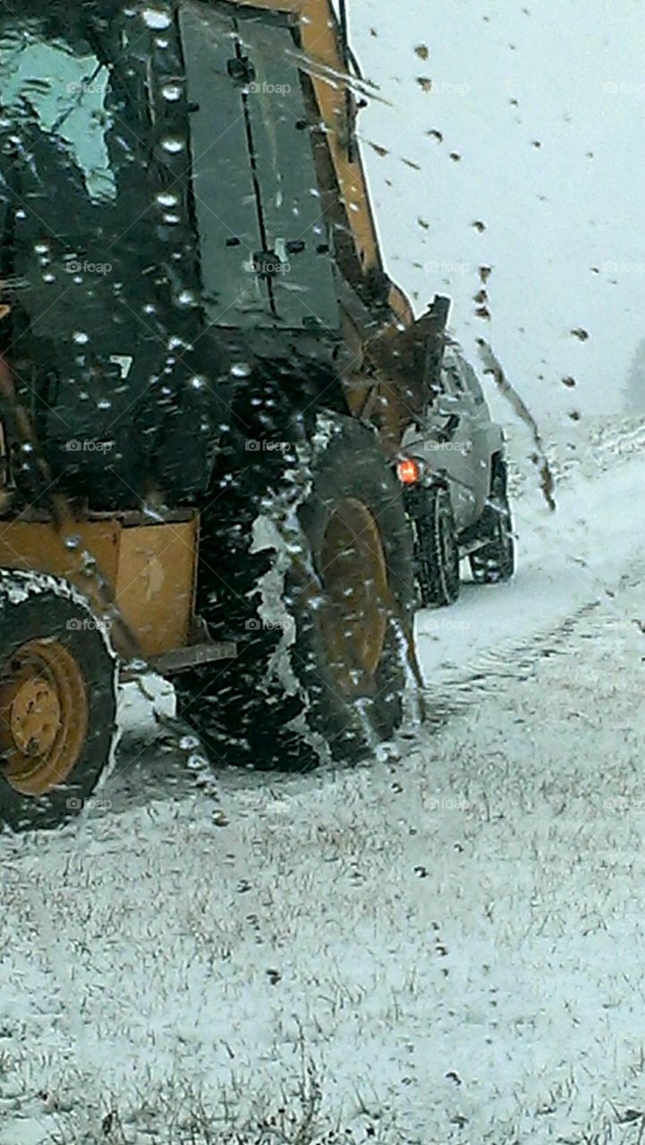 Backhoe On a Mission