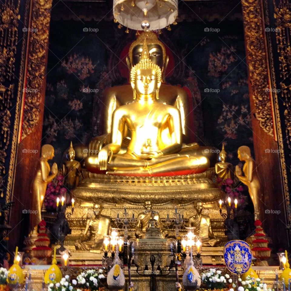 thailand temple wat baworn by MrNui