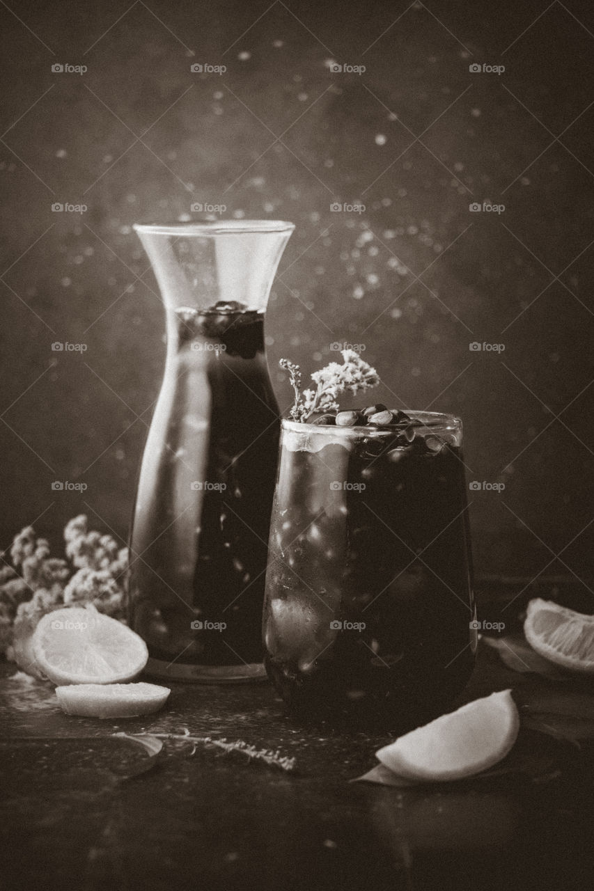 Dramatic look of pomegranate