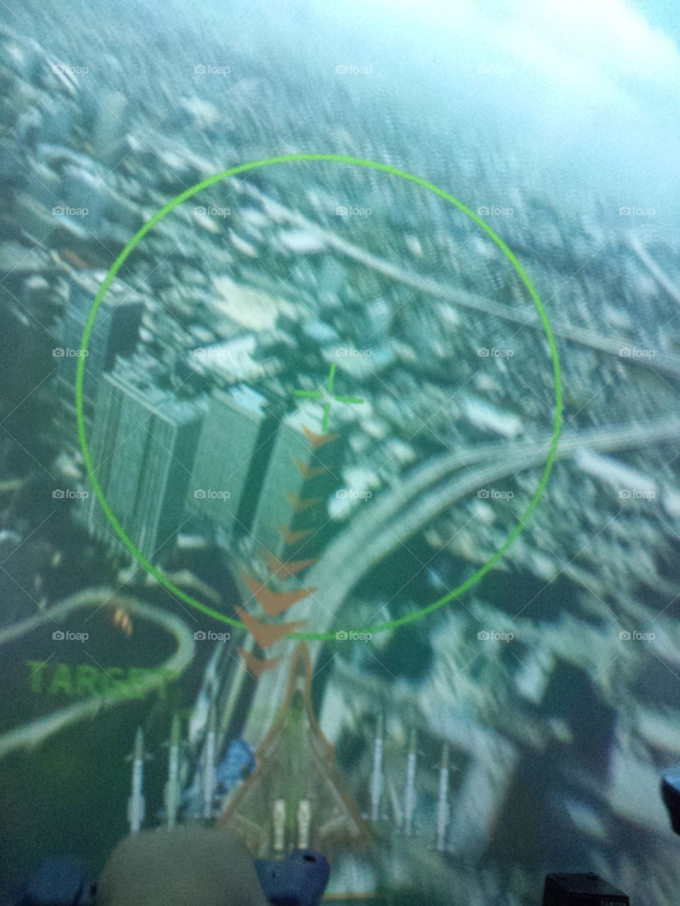 Dome Screen Dog Fight