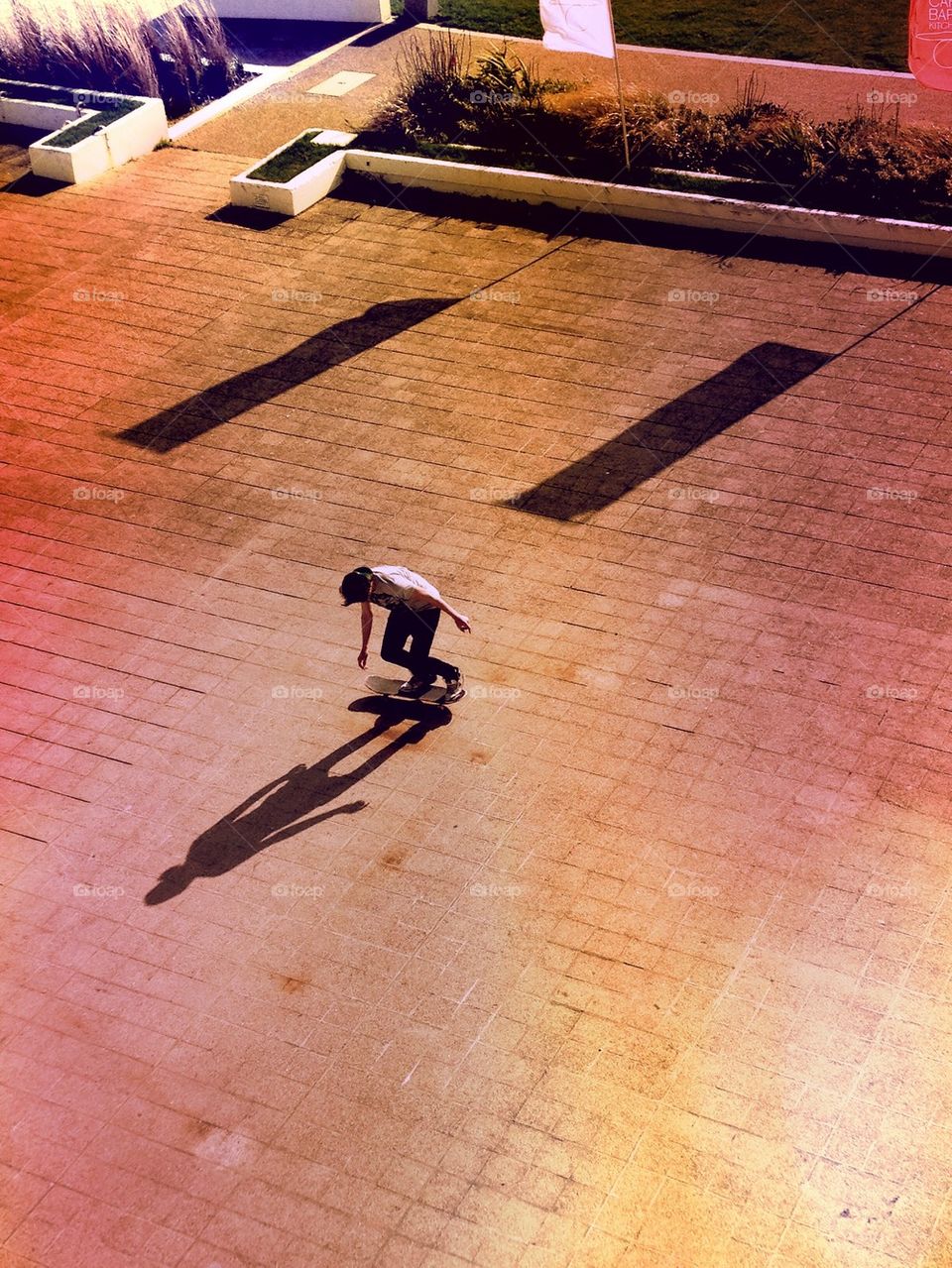 Skateboarder