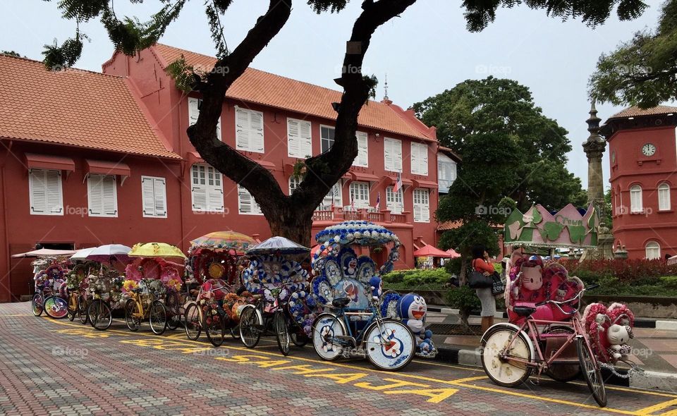 Cycle Rickshaw - Malacca Malaysia 