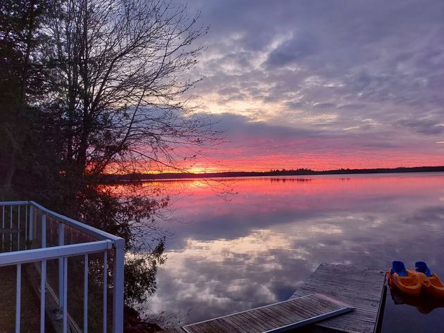 Dusk on the lake