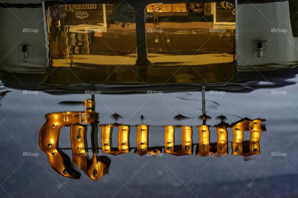 Reflection 2 after rain