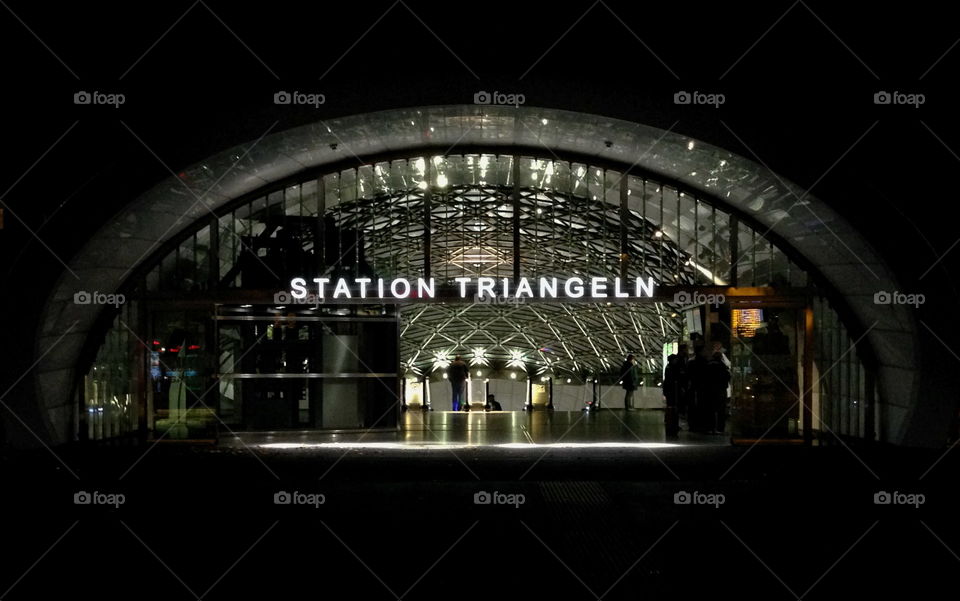 Trainstation Triangeln, Malmö.