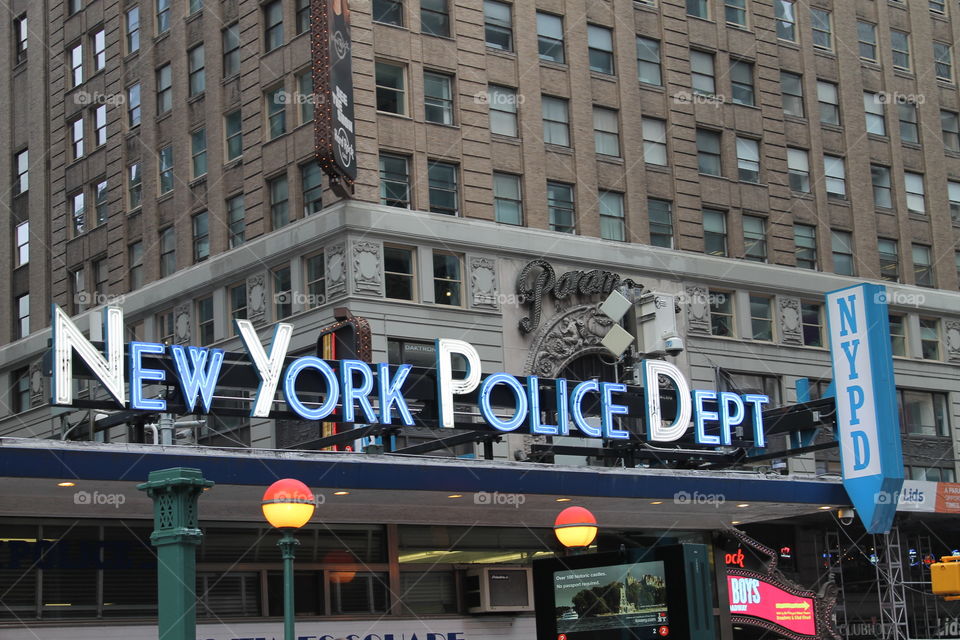 New York City Time Square PD