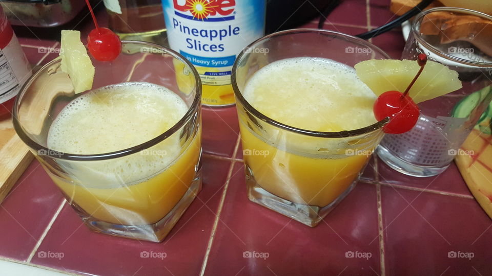 Rum Orange Pineapple Juice