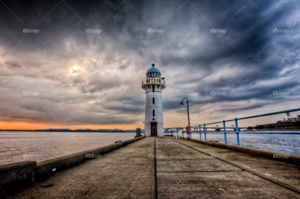 Raffles lighthouse