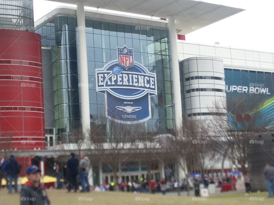 The Super Bowl pre-game experience